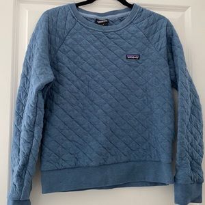 Patagonia Organic cotton quilt crew pullover